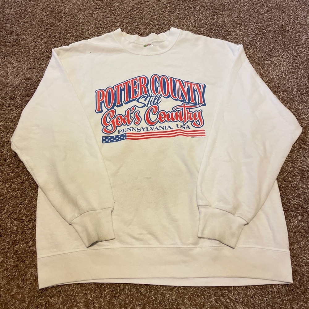Vintage 90s Potter County Crewneck Sweatshirt